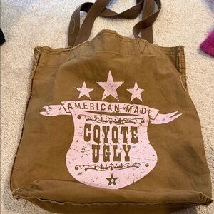 Coyote ugly Brown and pink Tote Bag